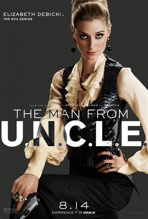 Alicia Vikander In ‘the Man From Uncle Movie Posters