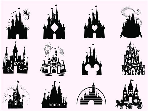 27+ Disney Castle Svg Free Images Free SVG files | Silhouette and