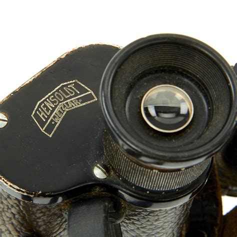 Original German Wwii Hensoldt Wetzlar 6x30 Dienstglass Binoculars