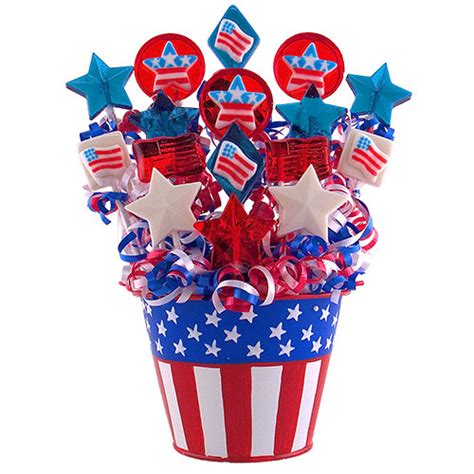 American Dream Lollipop Bouquet: Lollipop Bouquet | Lollipop Bouquets By Simply Lollipops