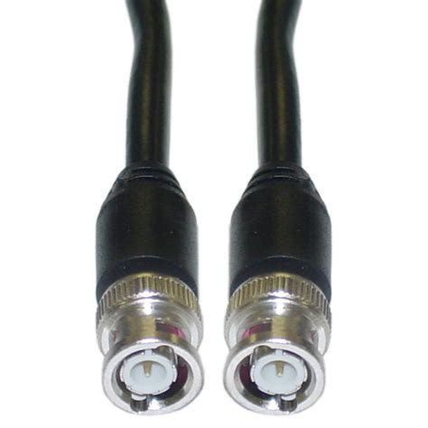 3ft Black Bnc Rg59u Coaxial Cable Bnc Male