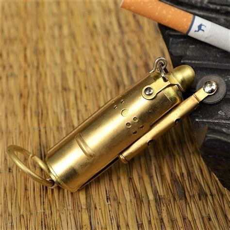 Trench Lighter Replica Solid Brass Wwi Wwii Vintage Style