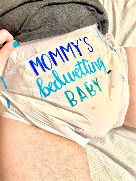 Abdl Fetish Mommys Bedwetting Baby Nappy Cloth Diaper Etsy