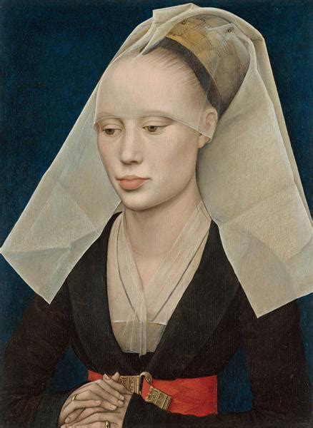 Portrait Of A Lady 1460 Rogier Van Der Weyden