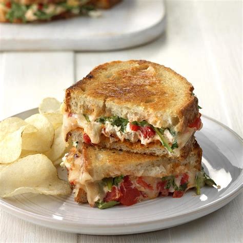 Sun Dried Tomato Grilled Cheese Sandwich Recipe How To Make It