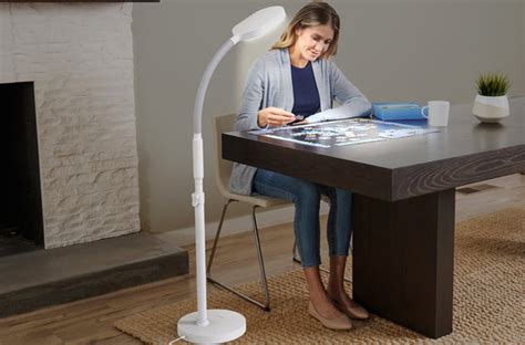 Happylight® Duo 2 In 1 Light Therapy And Task Floor Lamp Verilux