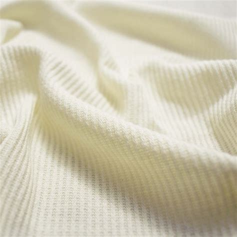 Ivory 2x2 Soft Ribbed Knit Fabric Dfw11745 Discount Fabrics