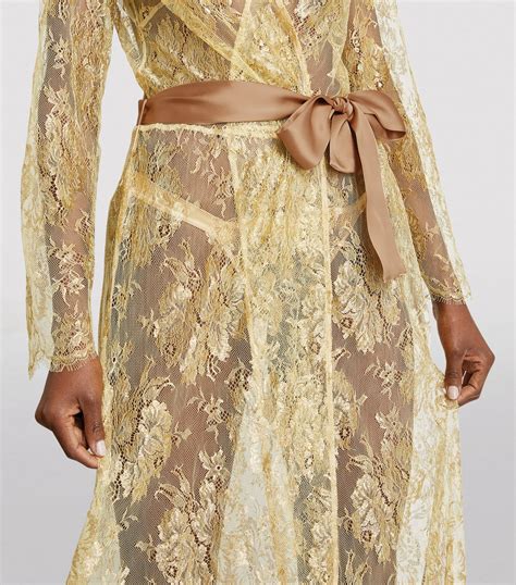 Gilda And Pearl Floral Embroidered Robe Harrods Au