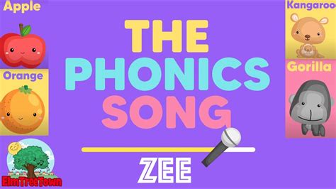 The Phonics Song Zee Version Abc Phonic Song For Children And Kids