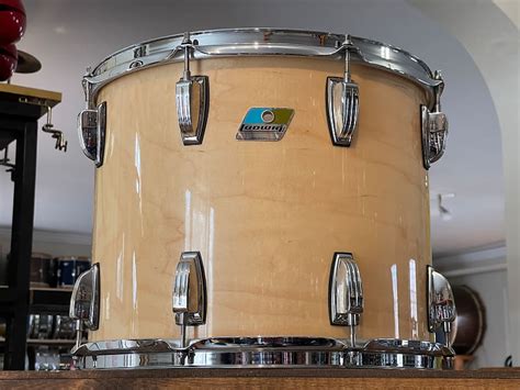 Ludwig Classic Maple 15 Natural Maple Gloss Rack Tom 12x15 Reverb