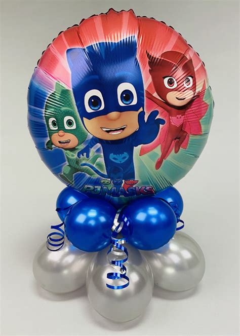 Pj Masks Birthday Inflated Balloon Table Centrepiece