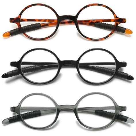 Magimodac 1pcs Tr90 Reading Glasses Women Men Round Retro High Quality Presbyopic Eyeglasses