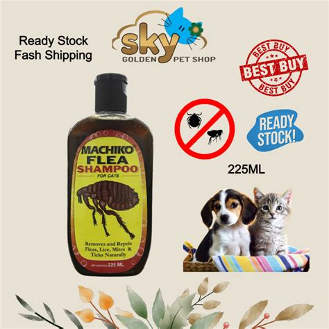 Machiko Flea Shampoo 225ml Shopee Malaysia
