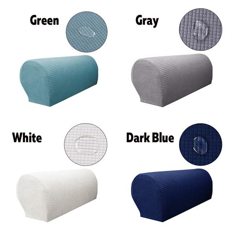 And they're ultra durable, so they won't break down even in extreme temperatures. sofa armrest covers stretch fabric arm protectors chair ...