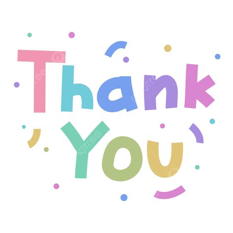 Thank You Lettering Clipart Vector Clipart Thanks Thank You Png And