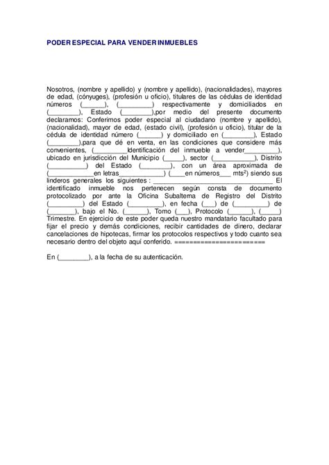 Result Images Of Formato Carta Poder Notarial Png Image Collection