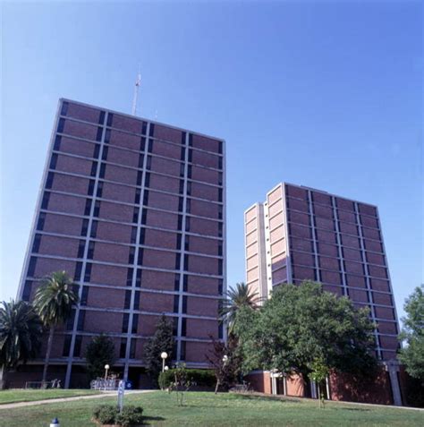 Florida Memory Beaty Towers Dormitory At The University Of Florida In