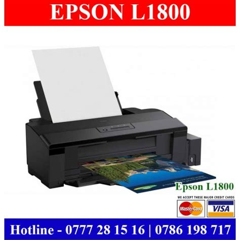 Paired with the expanded colour gamut of 6 photo inks, the l1800 delivers superior colour. Epson L1800 Printers Sri Lanka | Epson A3 Photo Printers ...