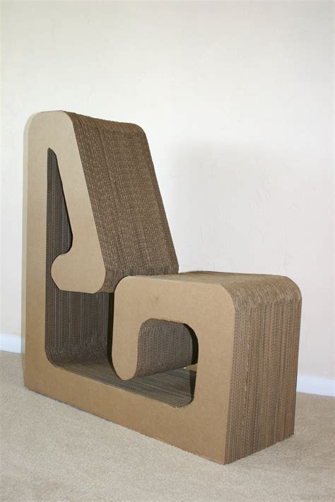 Cardboard Chair 4 Steps With Pictures Instructables