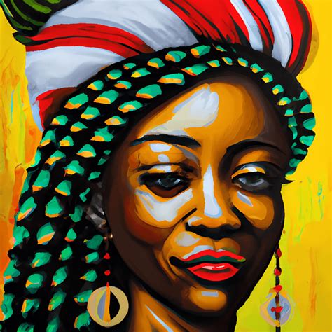 beautiful african woman with dreadlocks · creative fabrica
