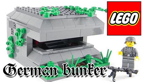 Lego Wwii Bunker Instructions Tutorial Diy Youtube