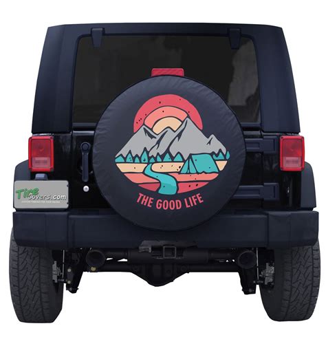 Life Is Good Tire Cover Jeep Wrangler