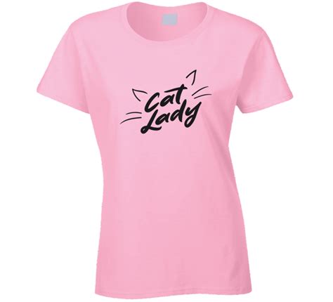 Cat Lady T Shirt T Shirts For Women Shirts Lady