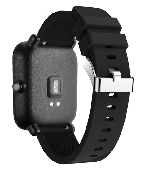 Xiaomi Amazfit Gts Armband Silikon Schwarz Smartwatcharmbaender De