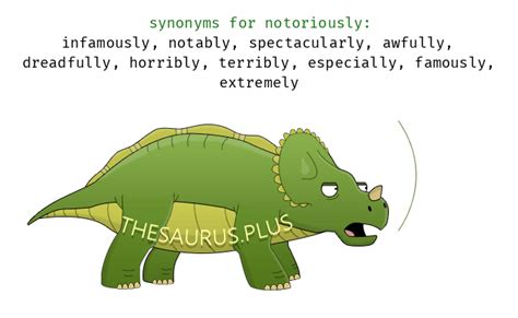More 150 Notoriously Synonyms Similar Words For Notoriously