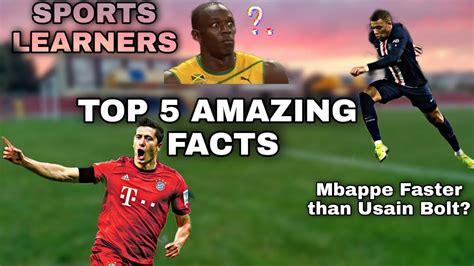 Top 5 Amazing Football Facts Sports Facts Part 1 Sports Learners