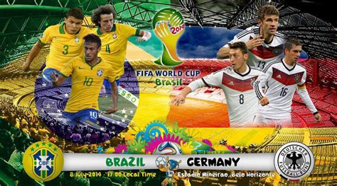 Brazil Vs Germany Watch 1st Semi Final World Cup 2014 Match