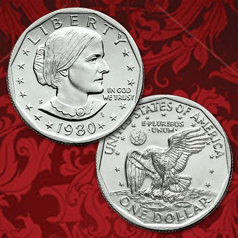 The Complete Collection Of Susan B Anthony Dollars