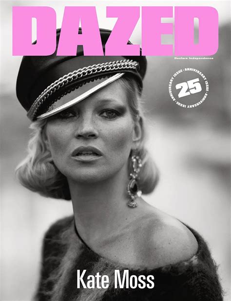 Kate Moss Is Rock And Roll Glam For Dazed Magazine