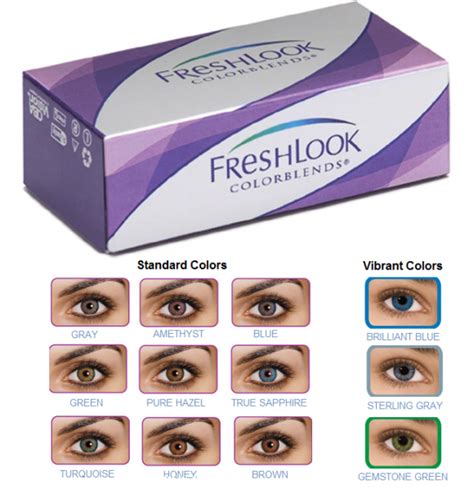 Freshlook Colored Contacts