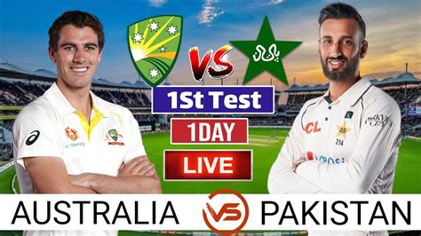 Pak Vs Aus 1st Test Day1 Live Streaming Ptv Sports Live Pakistan Vs