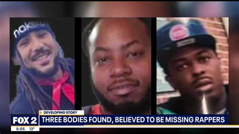 three bodies found in highland park on thursday are believed to be rappers missing since a