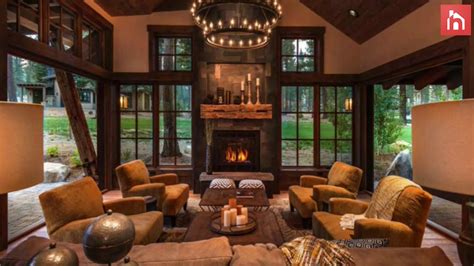 Rustic Living Room Decor Ideas Inspired By Cozy Mountain