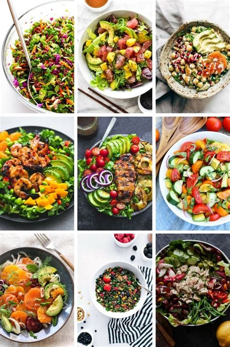 36 Healthy Salad Recipes Nutrition Line