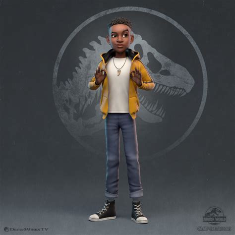 Jurassic World Camp Cretaceous Character Modeling Tyler Bolyard Character Modeling