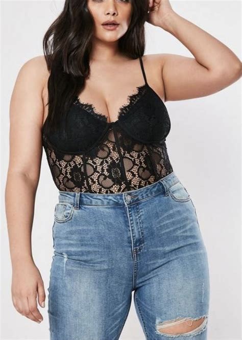 Pin By Yaeel Carmona On Plus In Plus Size Outfits Grunge Outfits Curvy Bodysuit