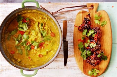 Butternut Squash And Chickpea Curry Jamie Oliver Recipes Ambrosial