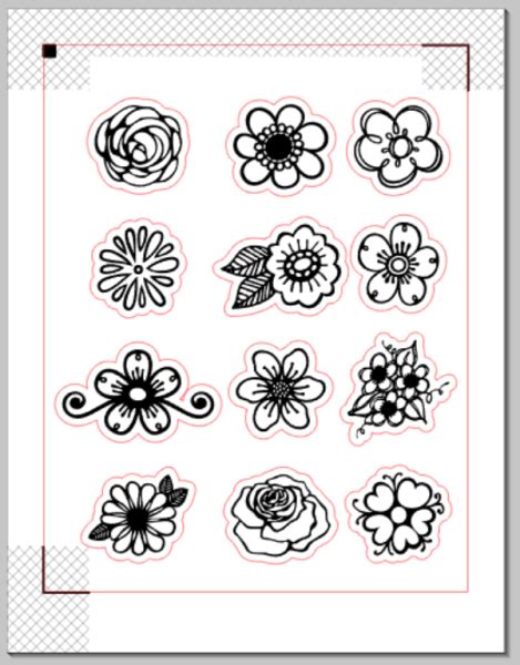 Creating Printable Coloring Stickers Coloring Stickers Black And
