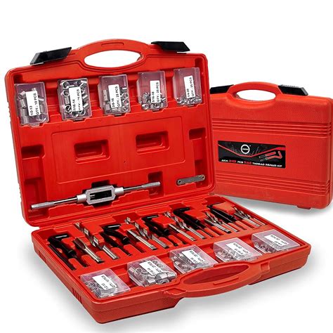 Buy Akm 243pc Thread Repair Kit Hss Drill Helicoil Repair Kit Sae With