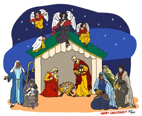 Christmas Decoration Nativity Scene Lok Png Download 990807 Free