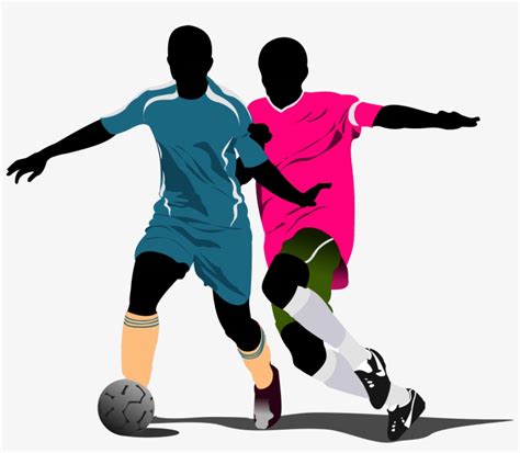 Download Free Vector Football Soccer Players Transparent Png