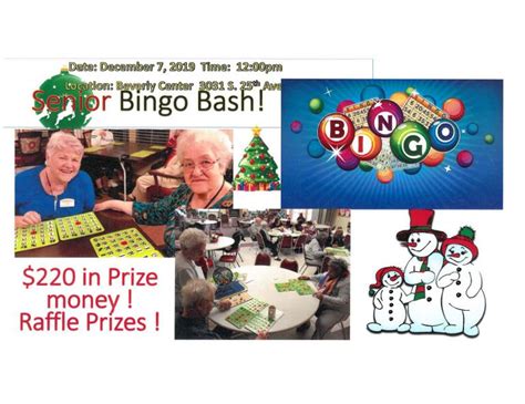 Senior Bingo Bash Broadview