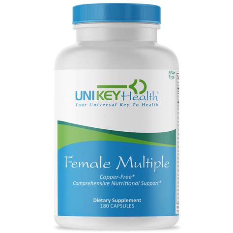 Female Multiple Vitamin 180 Capsules Womens Health Multivitamin