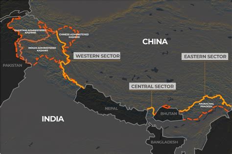 India And China Boundary Dispute Shield Ias