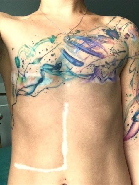 Mastectomy Tattoo With Images Mastectomy Tattoo Pink Tattoo