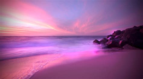 Pink Tropical Beach Wallpapers Top Free Pink Tropical
